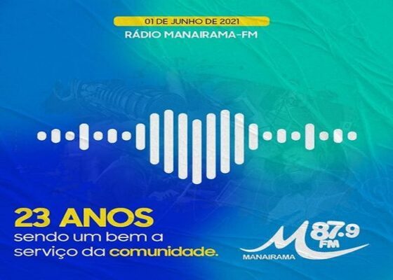 OURO BRANCO: Rádio Comunitária Manairama FM celebra os seus 23 anos de existência