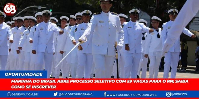 Marinha do Brasil abre processo seletivo