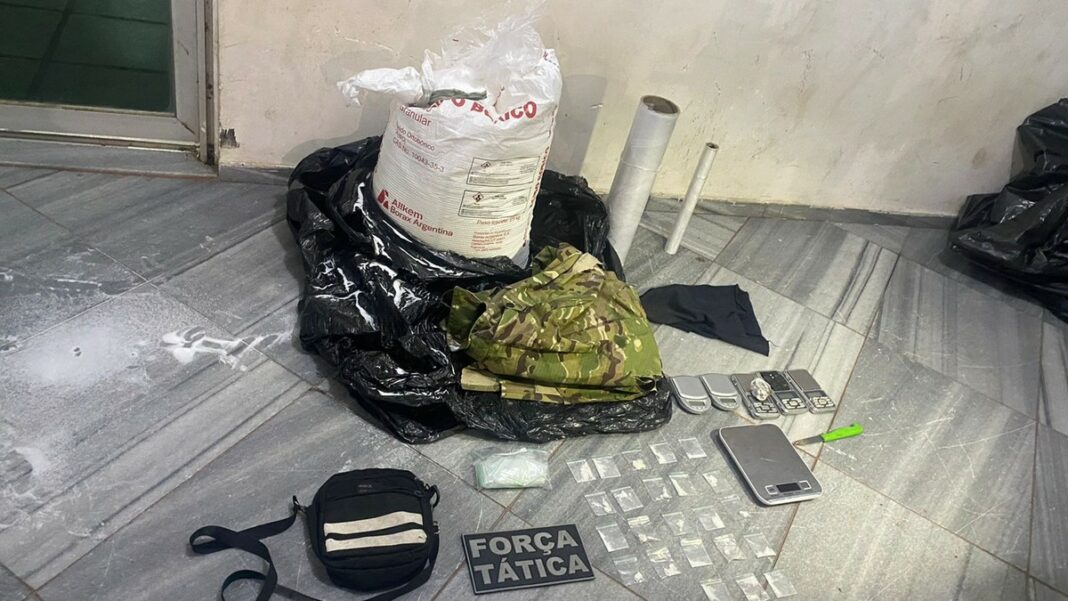 PM apreende mais de 20 quilos de substância análoga a cocaína na Zona Leste de Natal