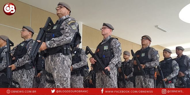 RN recebe mais de 1.000 policiais para reforçar