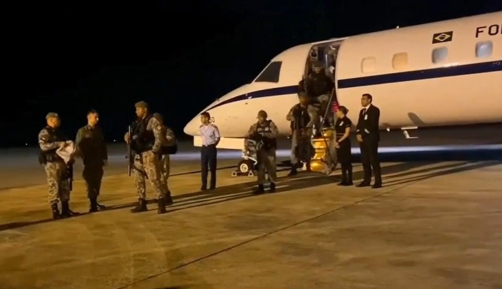 [VÍDEO] Força Nacional chega ao RN para reforçar segurança após ataques