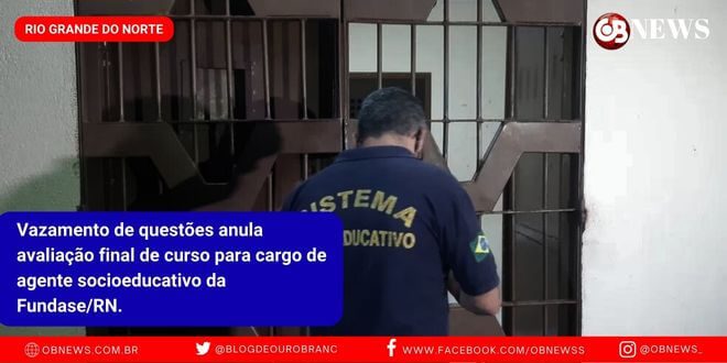 Vazamento de questões anula avaliação final