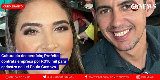 R$10 mil para cadastro na Lei Paulo Gustavo