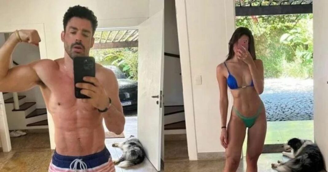 Cauã Reymond vive romance com dentista mineira