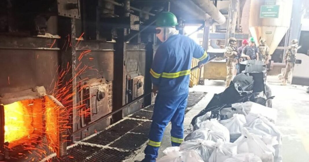 Polícia Federal incinera 440 kg de drogas apreendidas no RN