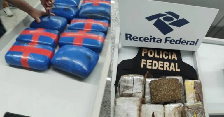 Homem desembarca com 11 quilos de maconha no Aeroporto de Natal e é preso pela PF