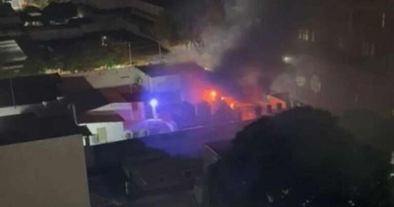 Incêndio atinge Instituto de Radiologia de Natal