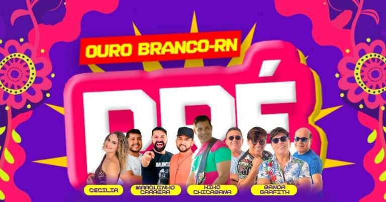 Prévia carnavalesca embala a folia de Momo neste fim de semana em Ouro Branco