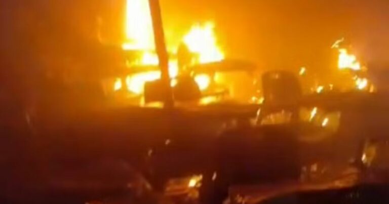 VÍDEO: Incêndio destrói sala em escola de São Gonçalo do Amarante, na Grande Natal