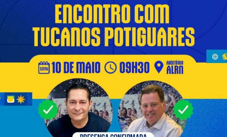 Presidente nacional do PSDB desembarca nesta sexta-feira em Natal