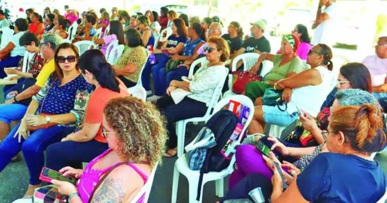 Professores de Natal fazem paralisação