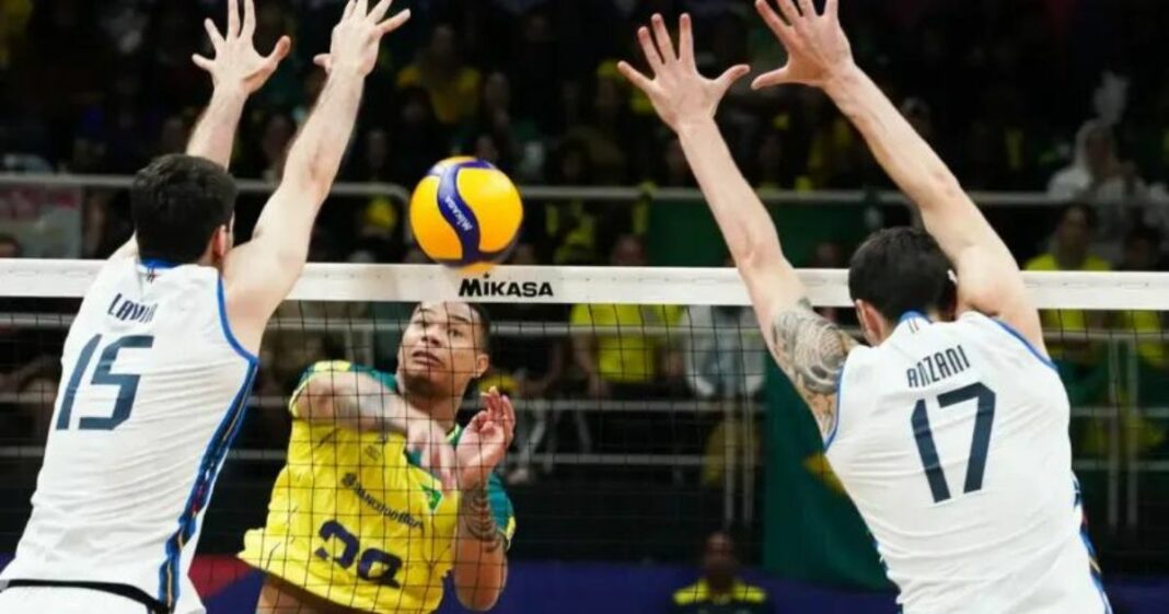 Seleção brasileira cai diante da Itália