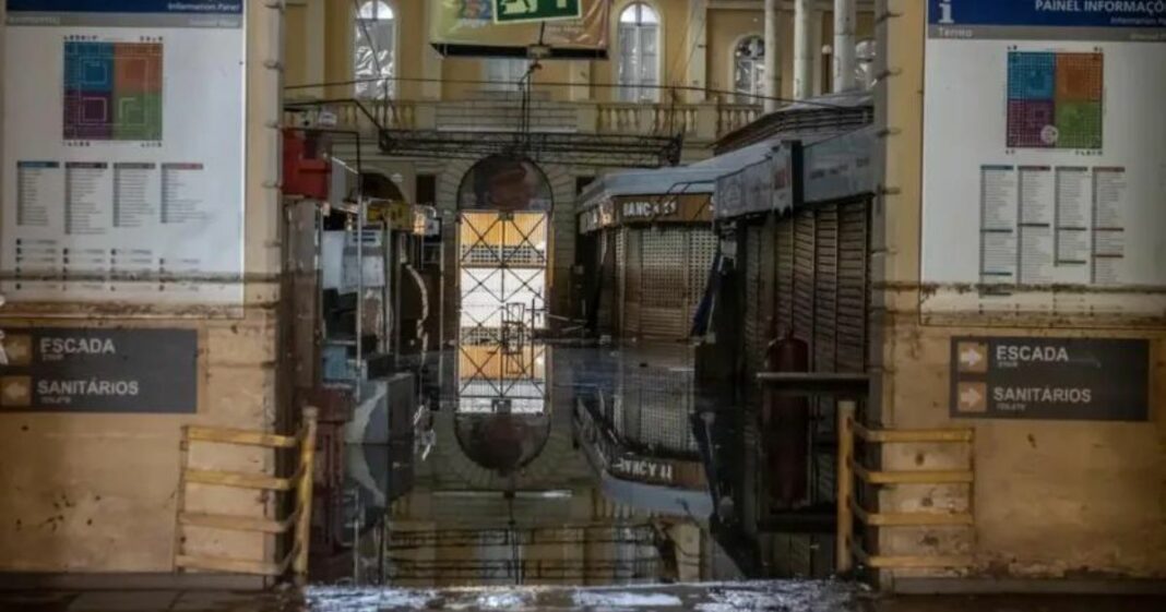 Nível do Guaíba mantém queda