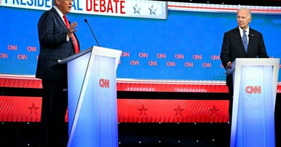 Primeiro debate entre Trump e Biden