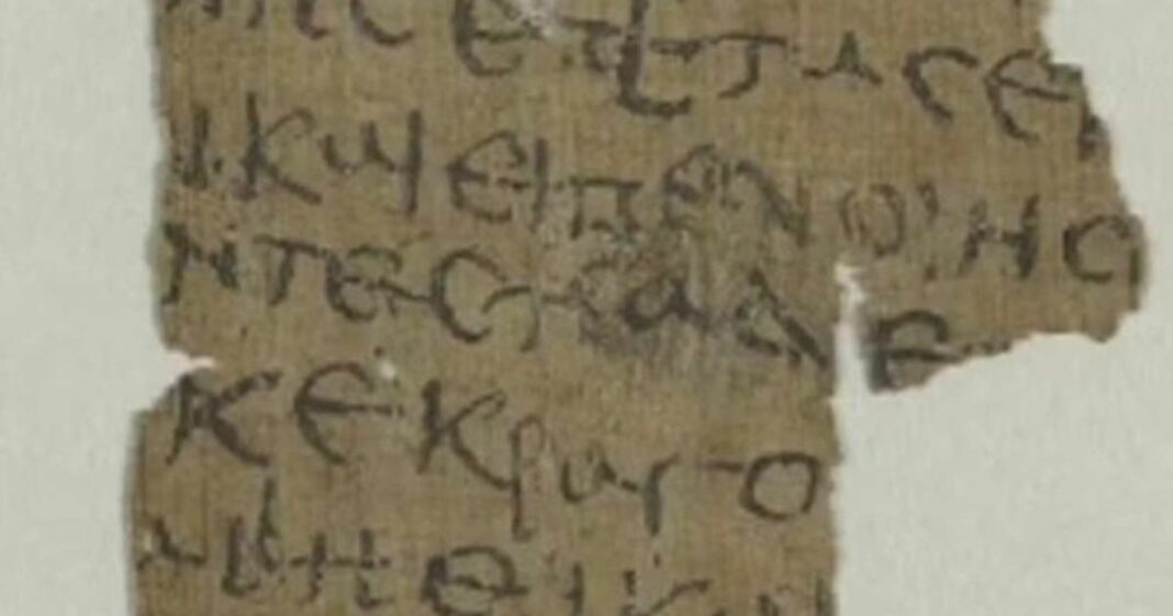 Registro de milagre de Jesus é achado