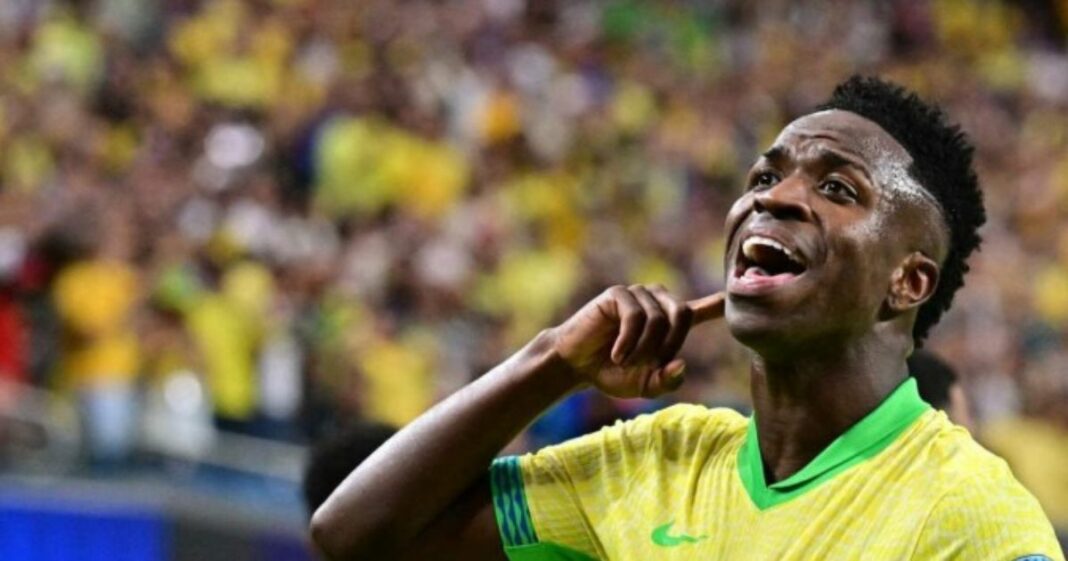 Vini Jr. brilha contra o Paraguai e dobra aposta