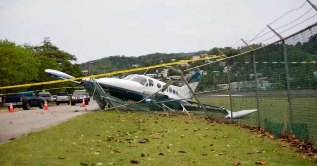 Quais as causas mais comuns de acidentes de avião