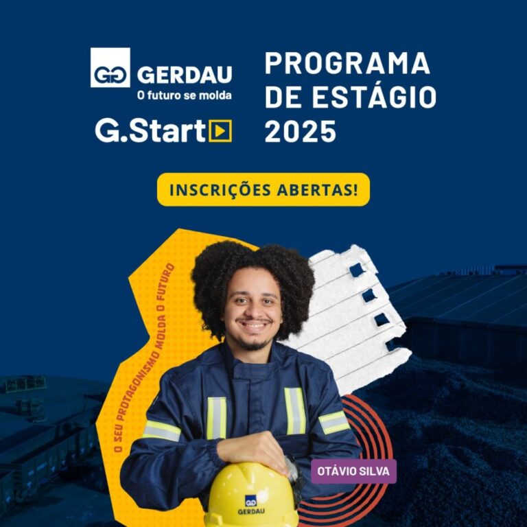 G.Start 2025; Programa de Estágio Gerdau 2025