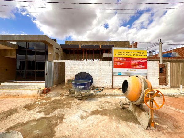 Jandaíra: Obras de construção do Anexo 2 seguem a todo vapor 