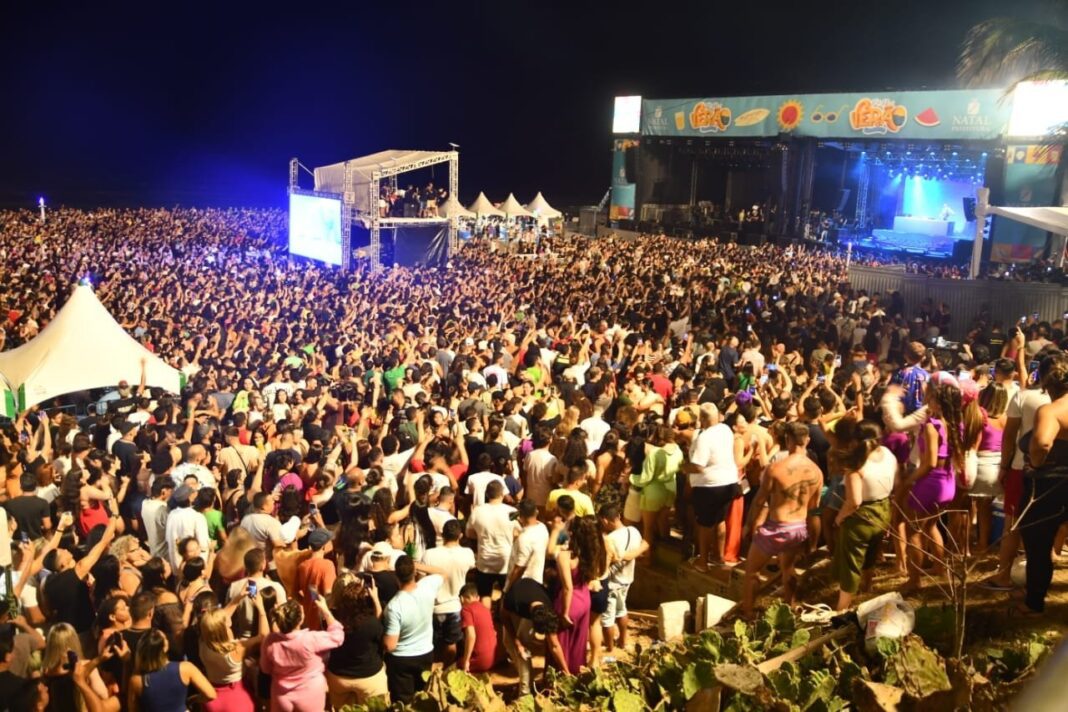 Festival Vem Verão reúne mais de 70 mil pessoas em Natal