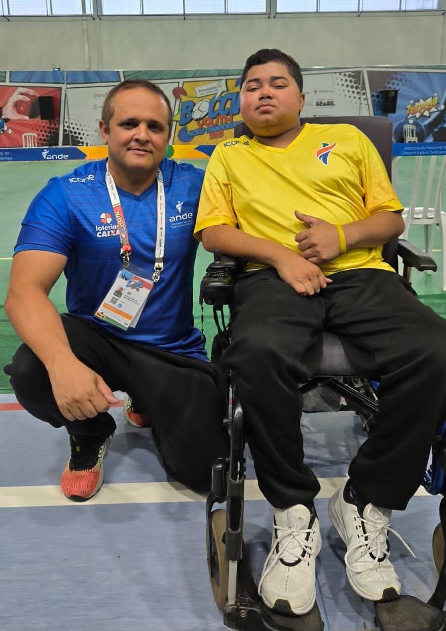 Potiguar é campeão mundial juvenil na bocha paralímpica