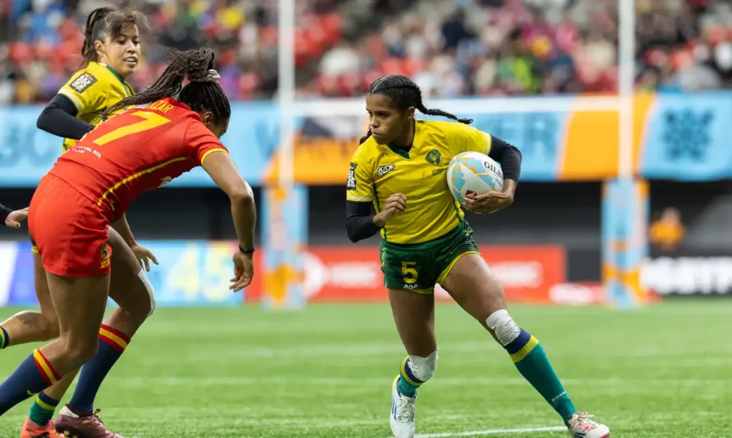 Seleção feminina bate China em 5ª etapa do circuito de rugby sevens