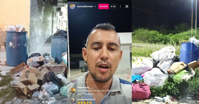 Prefeito de Ouro Branco faz maquiagem no centro da cidade após críticas; live é marcada por revolta contra oposição