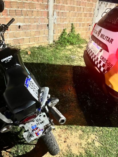 Batalhão Rodoviário/CPRE apreende motocicleta adulterada durante blitz no litoral Norte