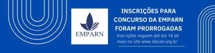 Governo do RN prorroga prazo para inscrições do concurso da Emparn até 18 de maio