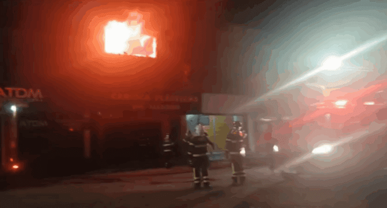 Incêndio destrói depósito de loja de tecidos na Zona Leste de Natal