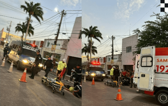 João Câmara: Guarda Civil Municipal, Samu e Demutran atendem ocorrência de acidente de trânsito no centro da cidade 