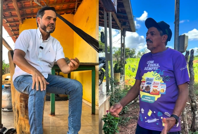 João Câmara: Vereador Flávio Sami visita Assentamento Maria da Paz e constata a dura realidade de quem vive o problema da falta d'água 