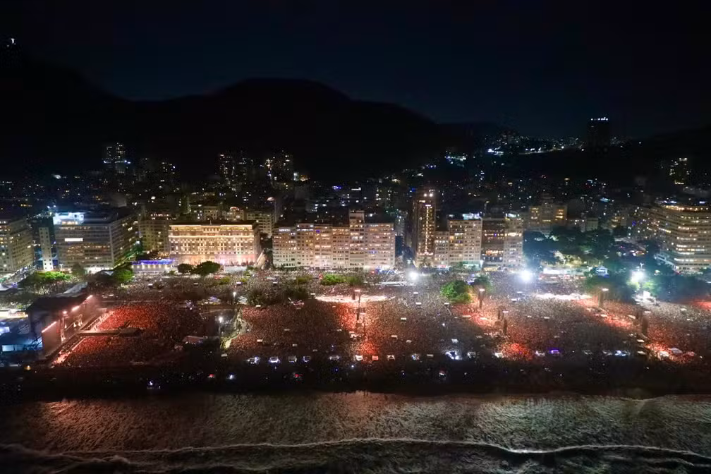 Lady Gaga bate público de Madonna, mas fica atrás de Rod Stewart; veja maiores públicos de shows em Copacabana