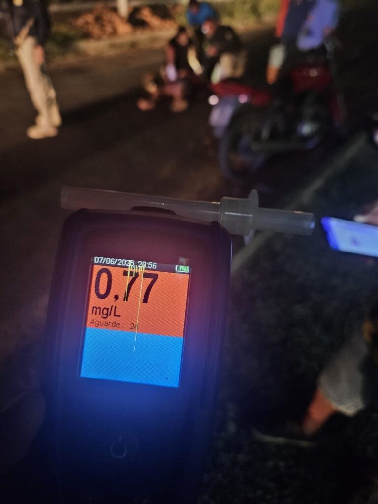 Homem é preso por dirigir sob efeito de álcool em Mossoró