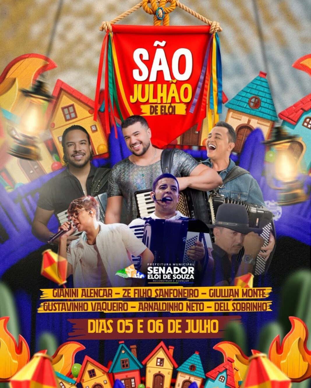 São Julhão: Festejos julinos chegam em Elói de Souza