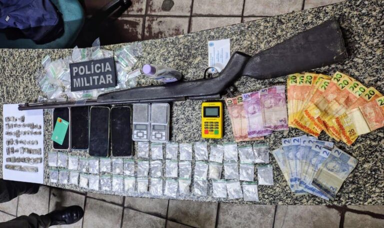 Homem é preso por tráfico de drogas no município de Baraúna