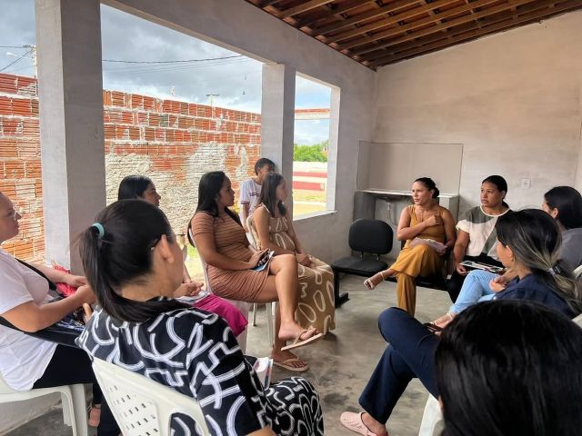 CRAS de Pedra Grande (RN) inicia “Setembro Amarelo” com palestra e orientações sobre o pré-natal para o Grupo de Gestantes