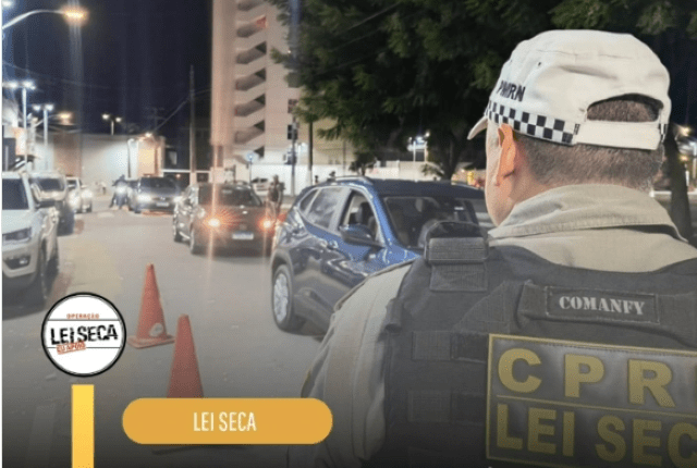 Lei Seca autua quase 40 condutores por infrações relacionadas à alcoolemia neste final de semana