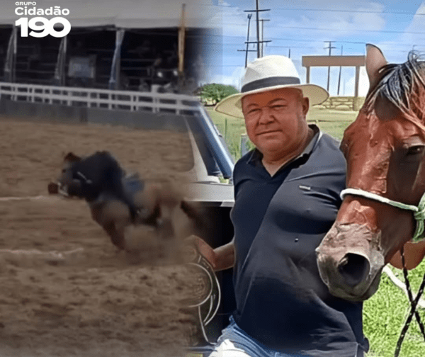 Vaqueiro morre ao cair e bater cabeça em muro durante vaquejada no interior de Pernambuco