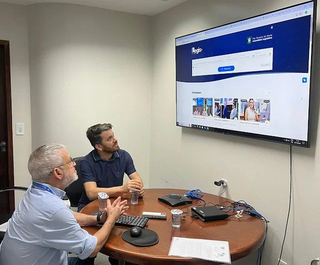 Câmara de João Câmara fecha parceria com ALRN para implantar Plataforma Legis