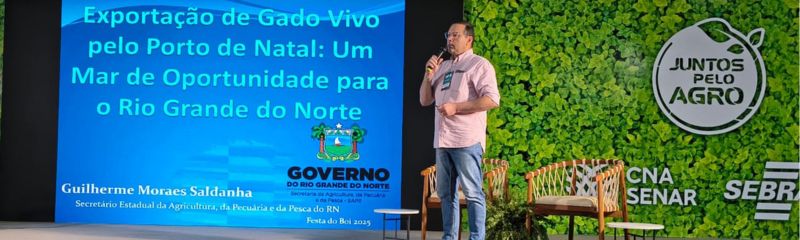 No momento, você está visualizando Exportação de gado vivo do RN pelo porto de Natal é tema de palestra na Festa do Boi