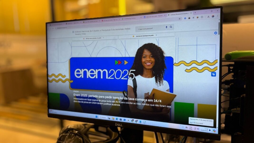 Locais de prova do Enem 2025 são divulgados pelo Inep