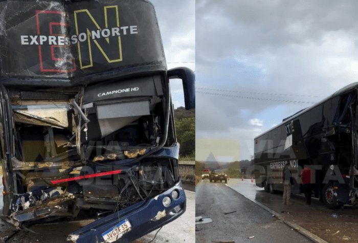 No momento, você está visualizando Nove feridos em colisão entre ônibus e caminhão na BR-101, em Arês (RN)