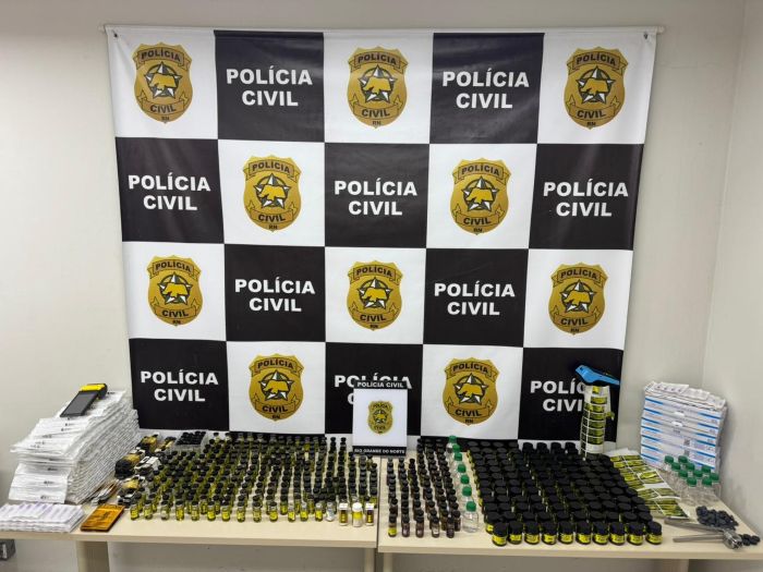 No momento, você está visualizando Polícia desarticula laboratório clandestino de anabolizantes em Natal