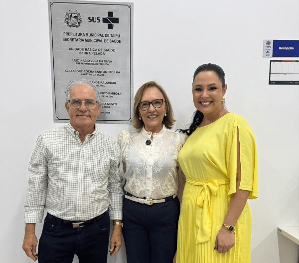 Prefeito Louvado inaugura UBS de Serra Pelada e reforça avanços na saúde de Taipu