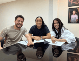Silvânia Aquino e Berg Rabelo iniciam parceria musical sob o gerenciamento de Wesley Safadão