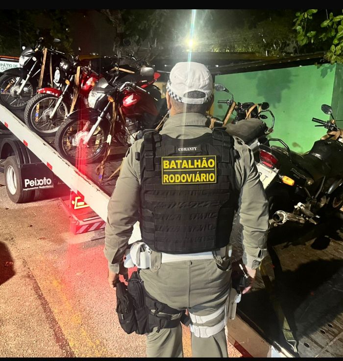 No momento, você está visualizando CPRE/Batalhão Rodoviário deflagra Operação Sossego e remove onze veículos barulhentos na zona Oeste de Natal