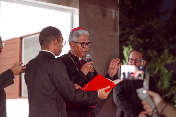 No momento, você está visualizando Dom João abençoa Cozinha Solidária Santa Dulce dos Pobres da paróquia Nossa Senhora Mãe dos Homens