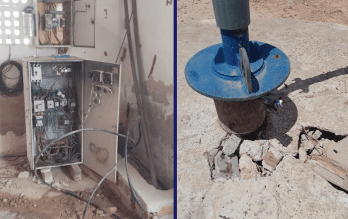 Estrutura elétrica de poços da Caern no Oeste são danificadas No momento, você está visualizando Estrutura elétrica de poços da Caern no Oeste são danificadas em ações criminosas