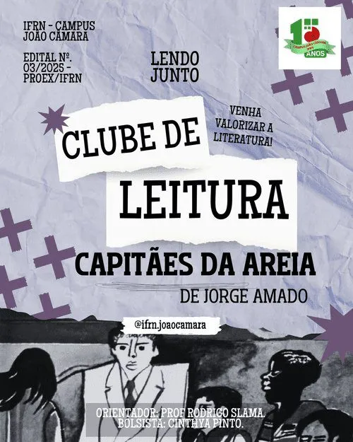 No momento, você está visualizando IFRN Campus João Câmara: clube de Leitura Lendo Junto promove Cinedebate no dia 10/12